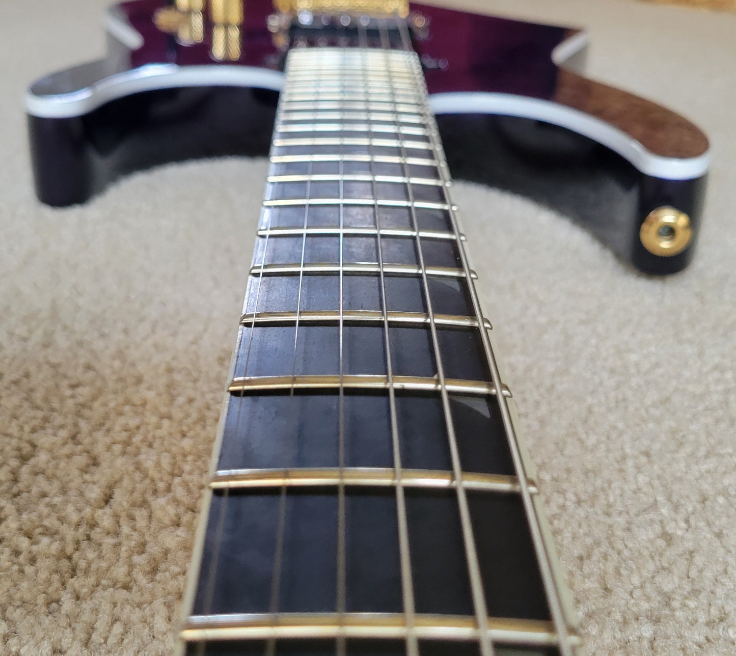 Jackson Pro Series Soloist SL2Q MAH Electric Guitar, Transparent Purple