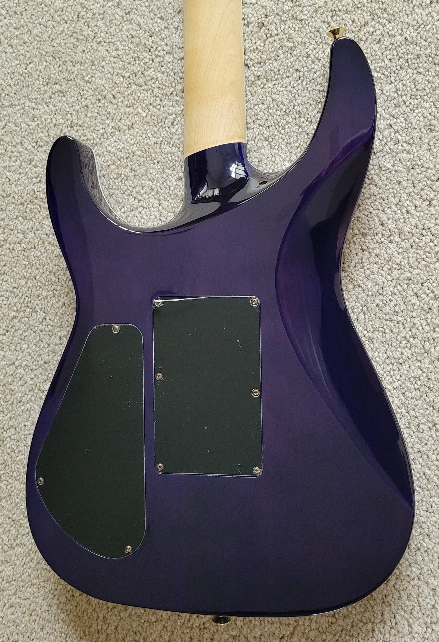 Jackson Pro Series Soloist SL2Q MAH Electric Guitar, Transparent Purple