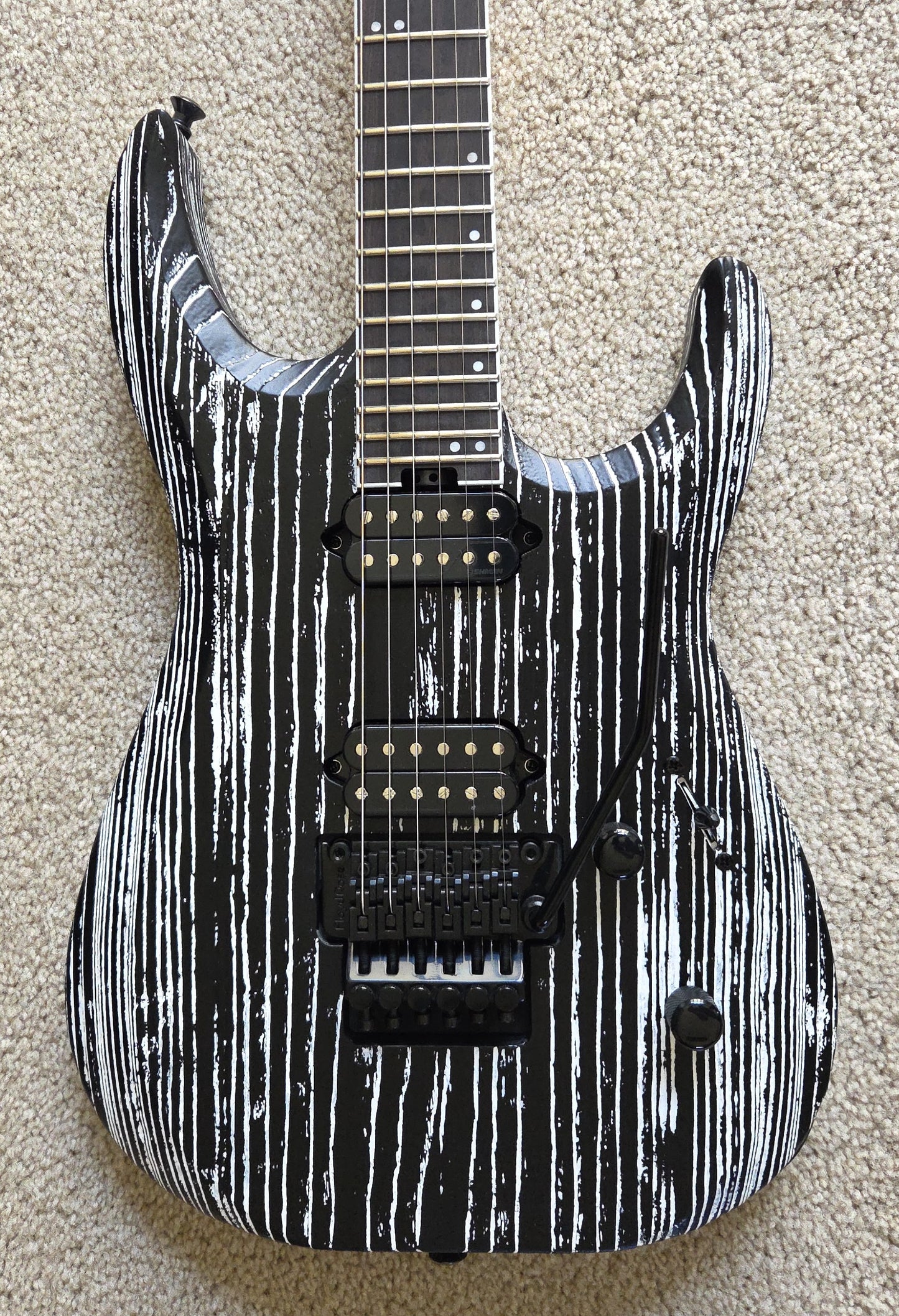 Jackson Pro Series Dinky DK Modern Ash FR6 Electric Guitar, Baked White