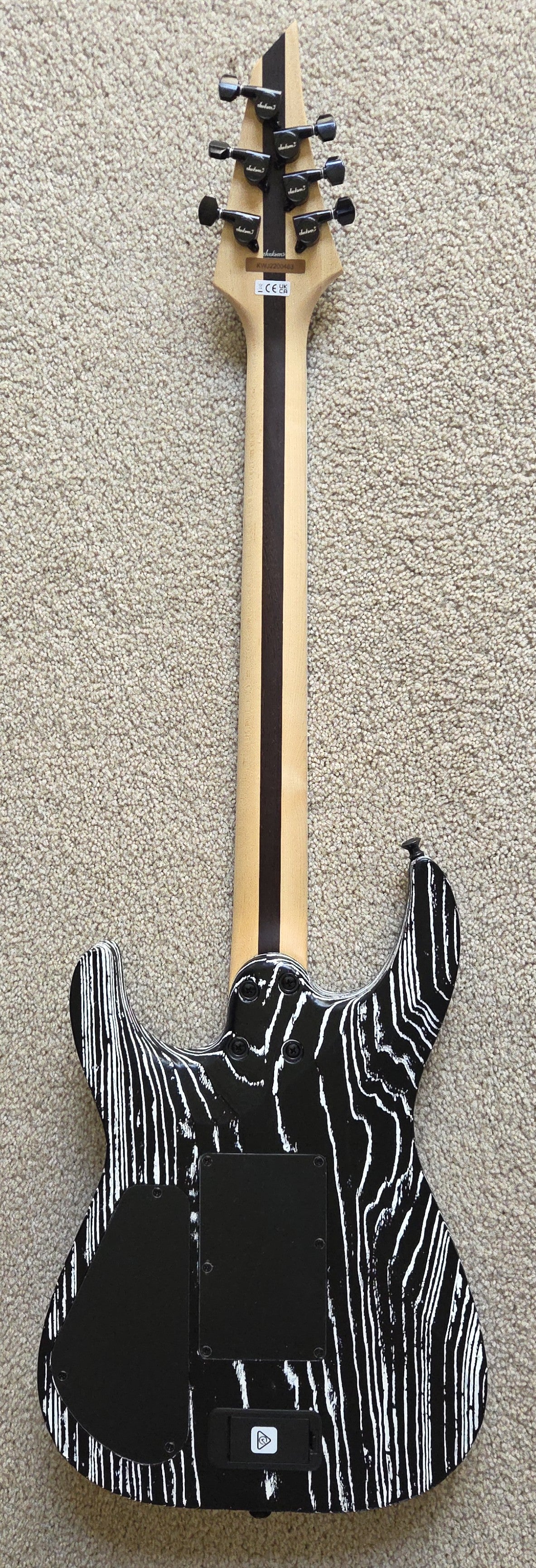 Jackson Pro Series Dinky DK Modern Ash FR6 Electric Guitar, Baked White
