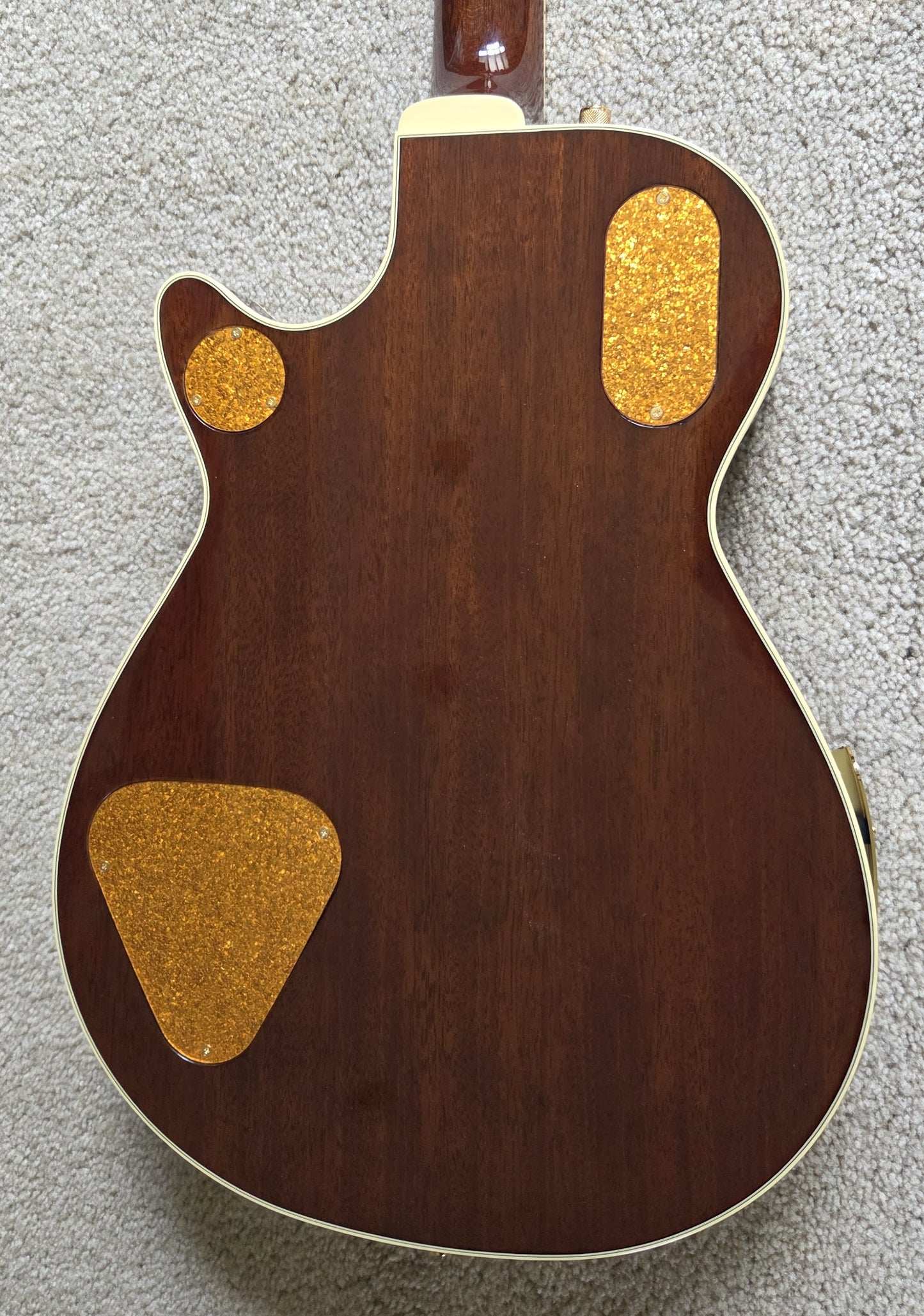 Gretsch G6134TGQM-59 Limited Edition Quilt Classic Penguin Electric Guitar, Forge Glow, Bigsby, Hard Shell Case