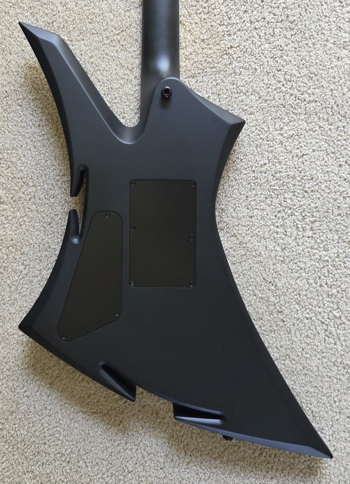 Jackson Concept Series Limited Edition King Kelly KE Electric Guitar, Satin Black, Foam Core Case