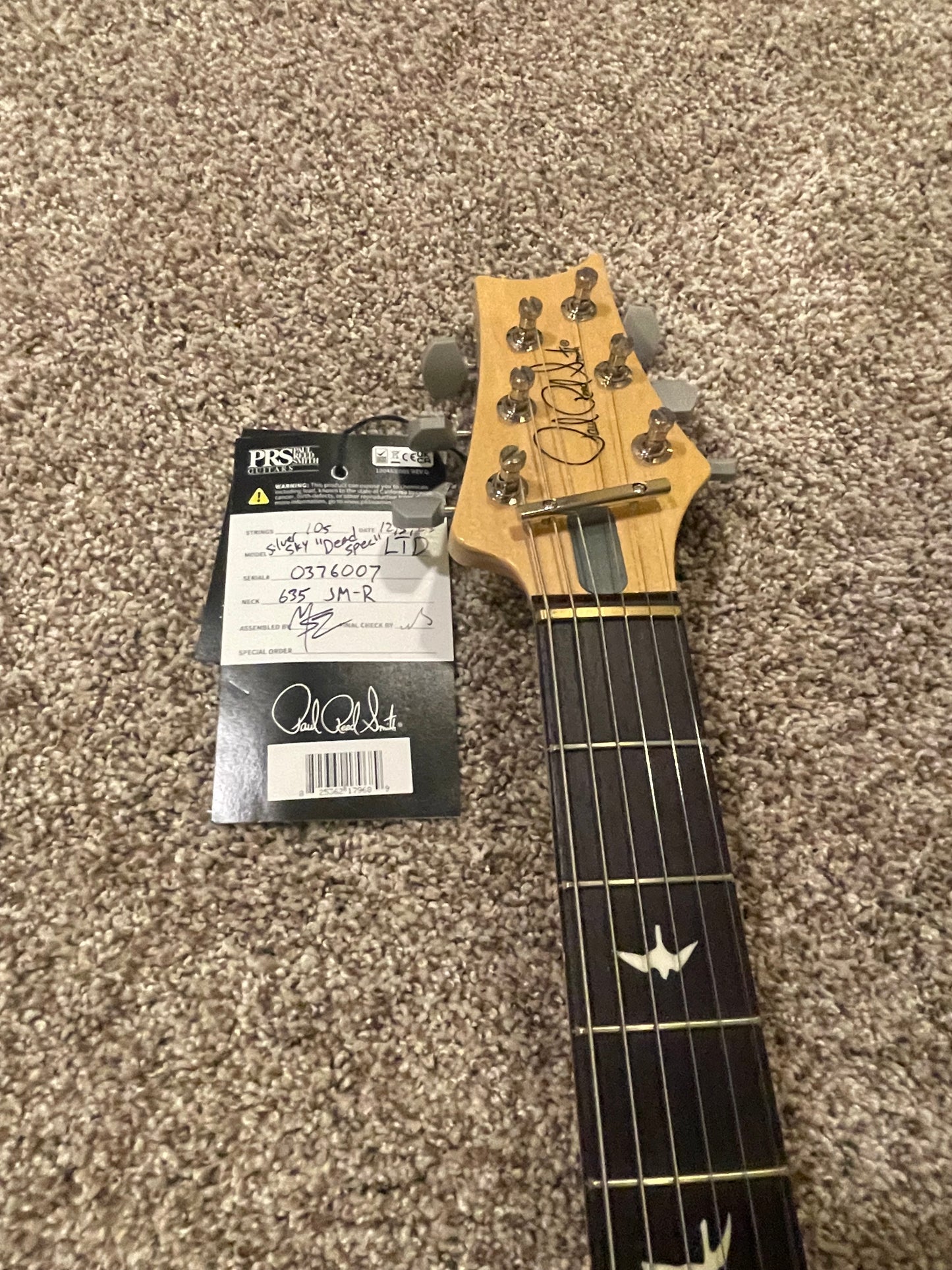 PRS Silver Sky "Dead Spec"