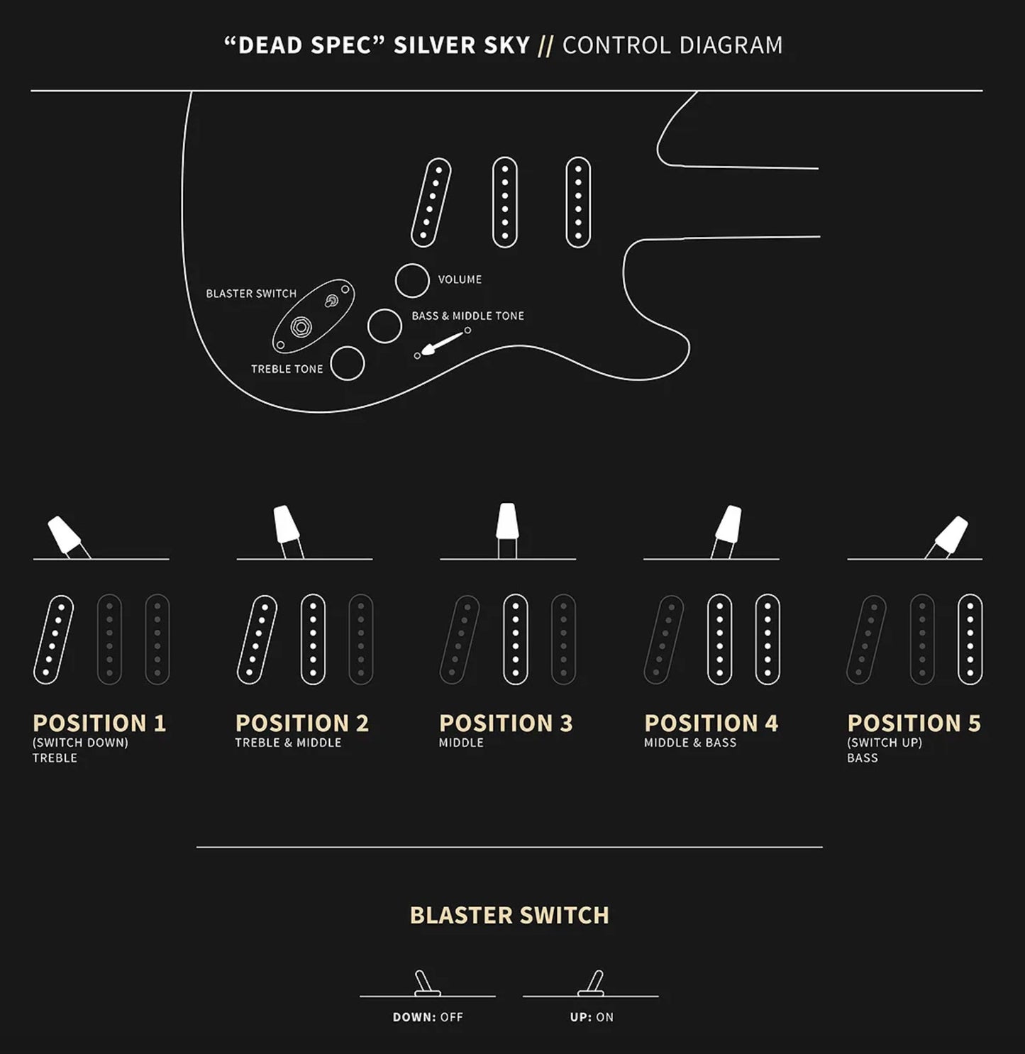 PRS Silver Sky "Dead Spec"