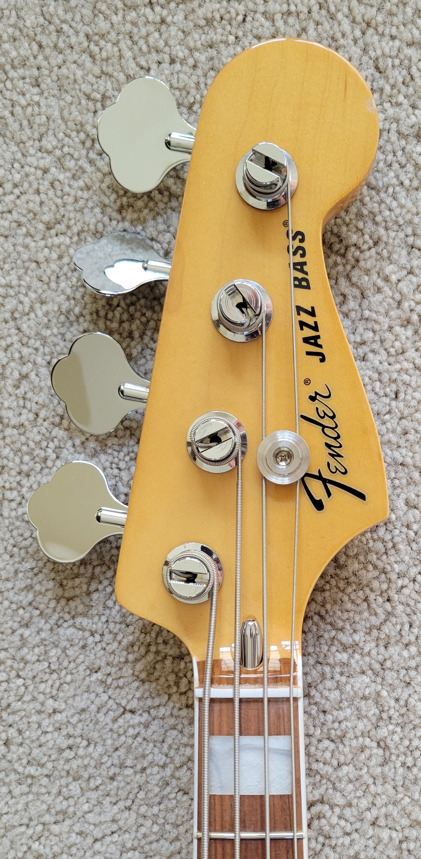 Fender Vintera '70s Jazz Bass Electric Guitar, Inca Silver, New Deluxe Gig Bag