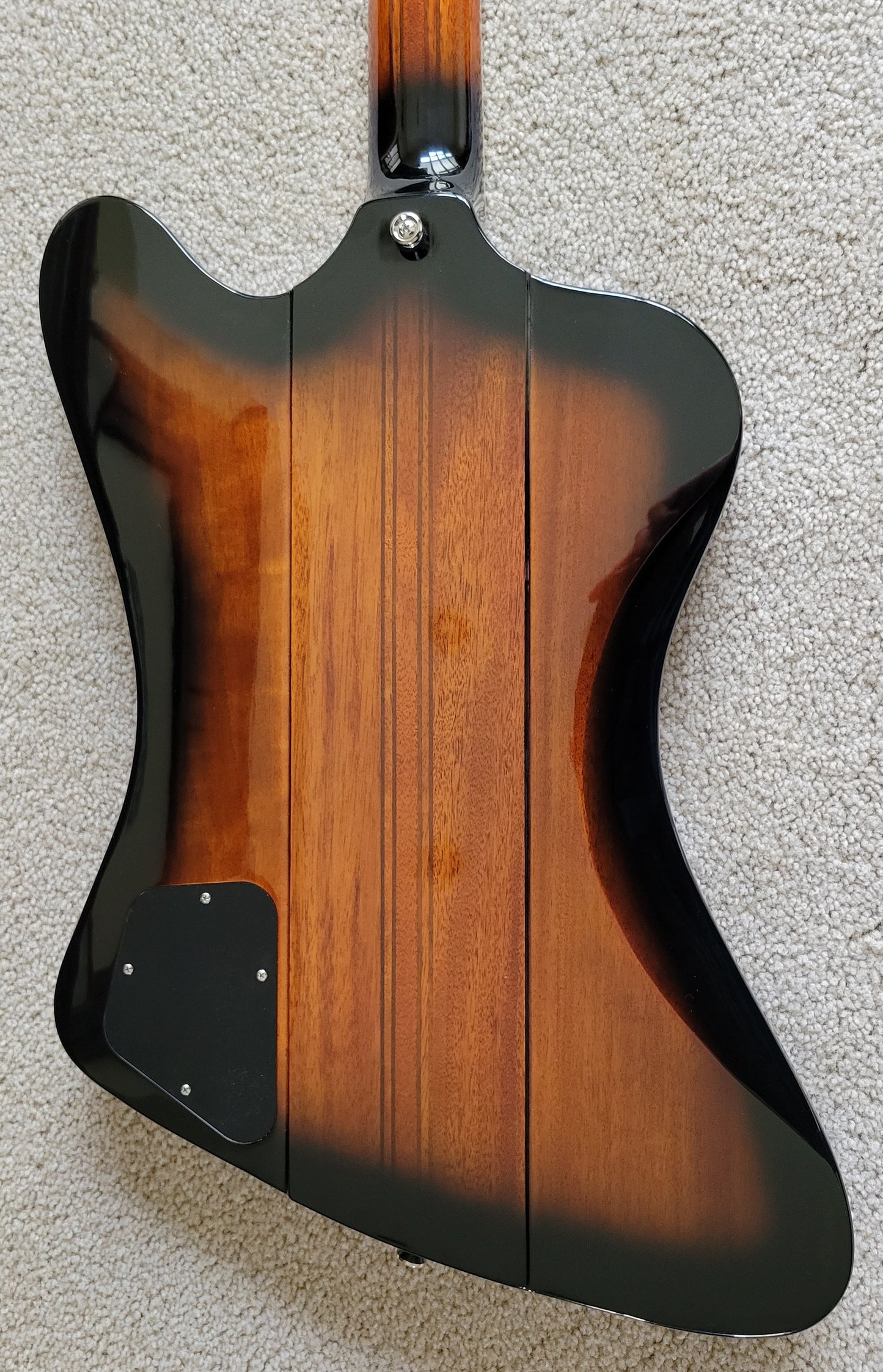 Epiphone Firebird Electric Guitar, Vintage Sunburst Finish, New Gig Bag