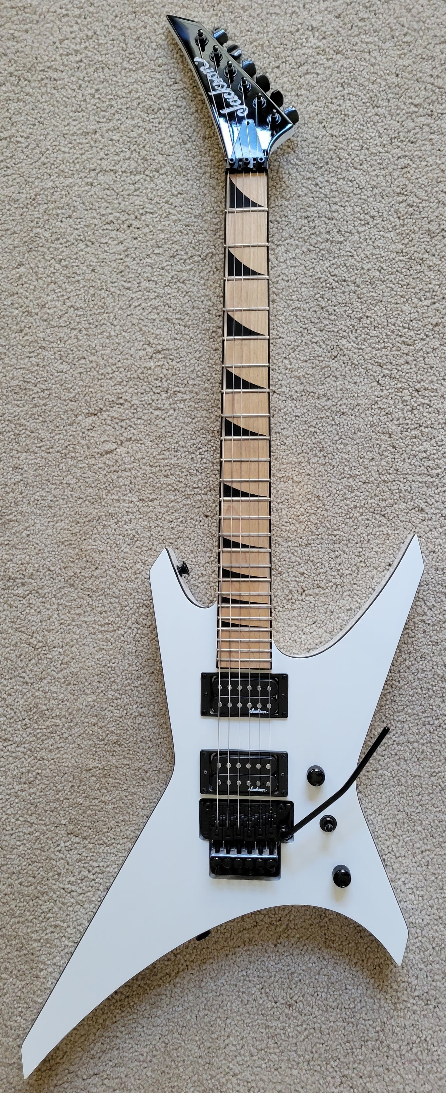 Jackson X Series Warrior WRX24M Electric Guitar, Snow White, New Jackson Gig Bag