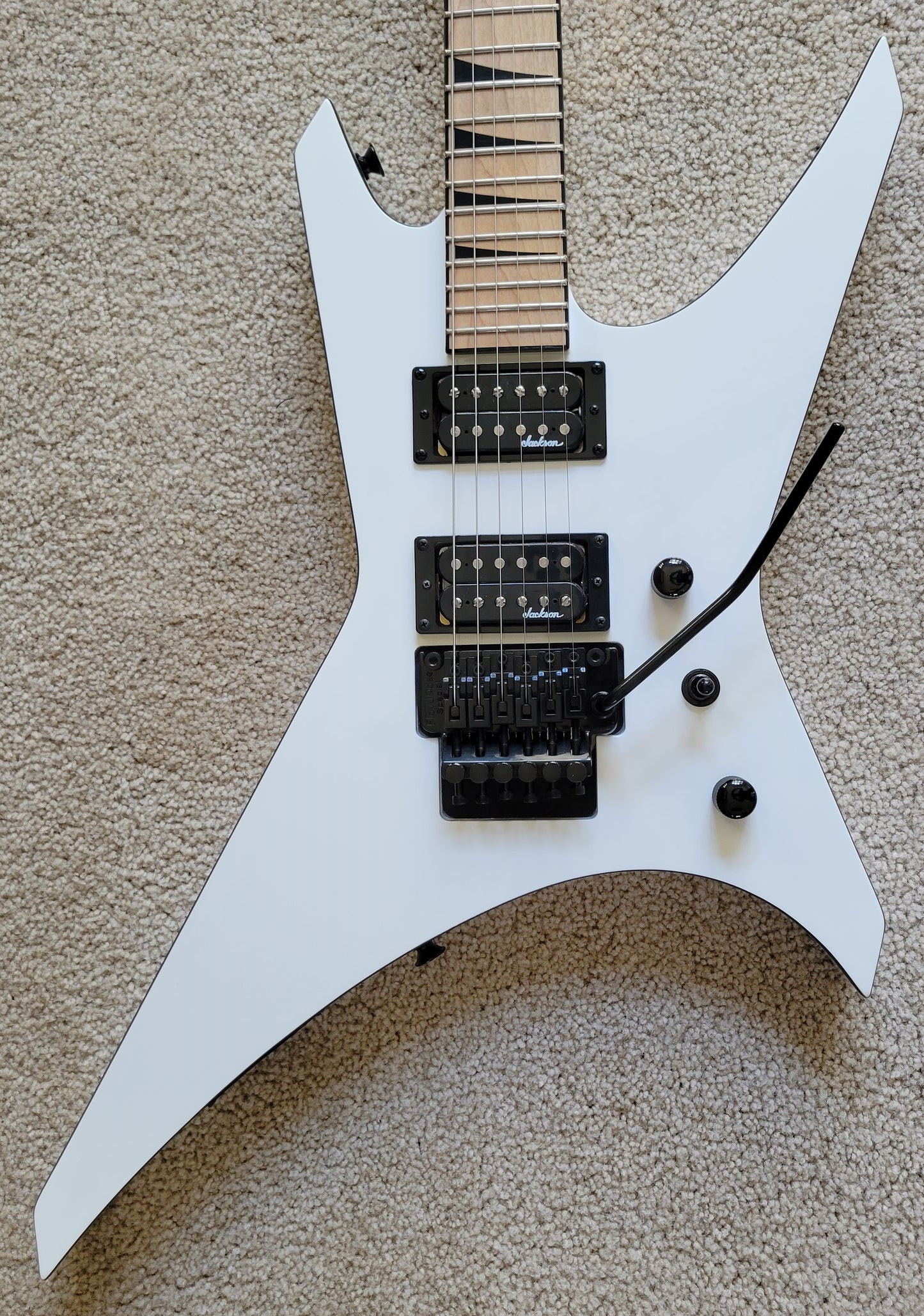 Jackson X Series Warrior WRX24M Electric Guitar, Snow White, New Jackson Gig Bag