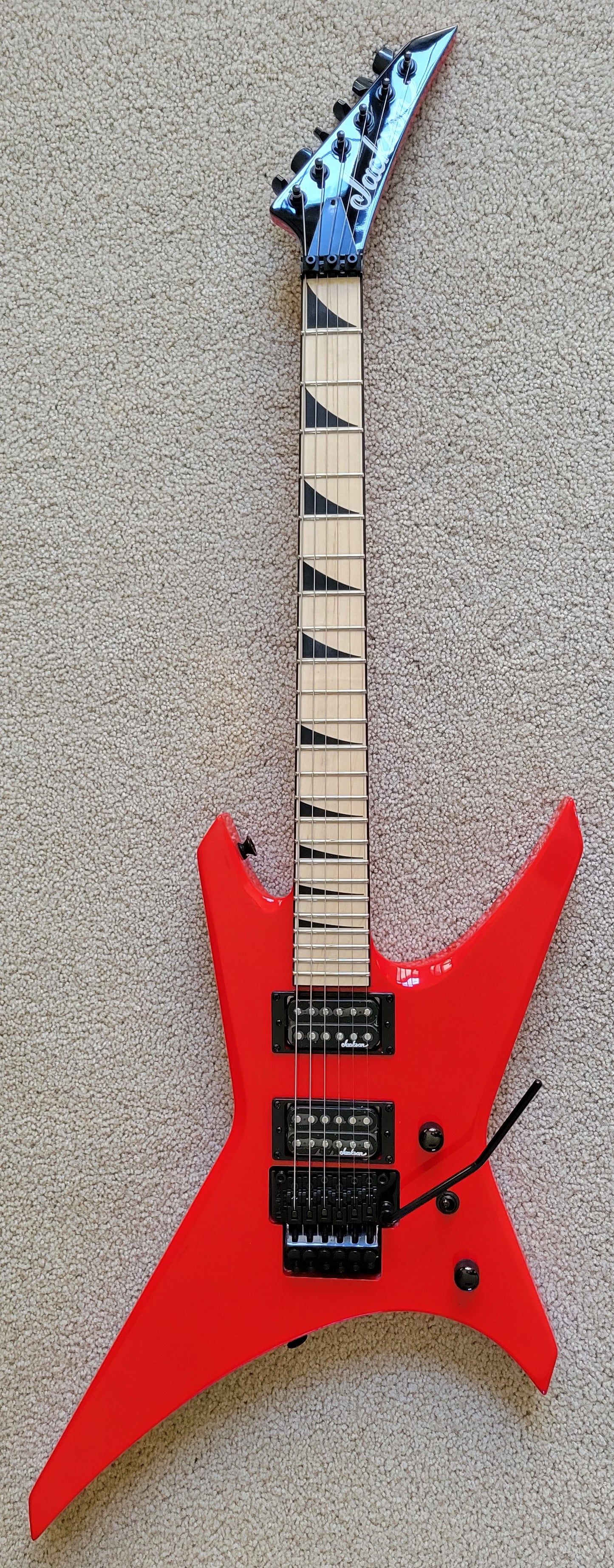 Jackson X Series Warrior WRX24M Electric Guitar, Ferrari Red, New Jackson Gig Bag