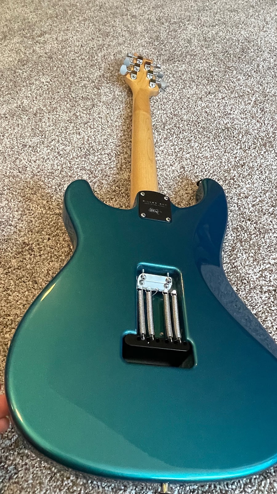 PRS Silver Sky (Core) with PRS Hard Case, Dodgem Blue