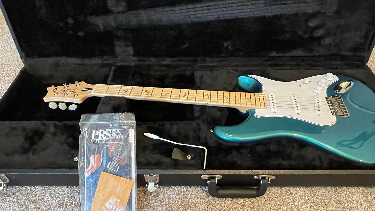 PRS Silver Sky (Core) with PRS Hard Case, Dodgem Blue