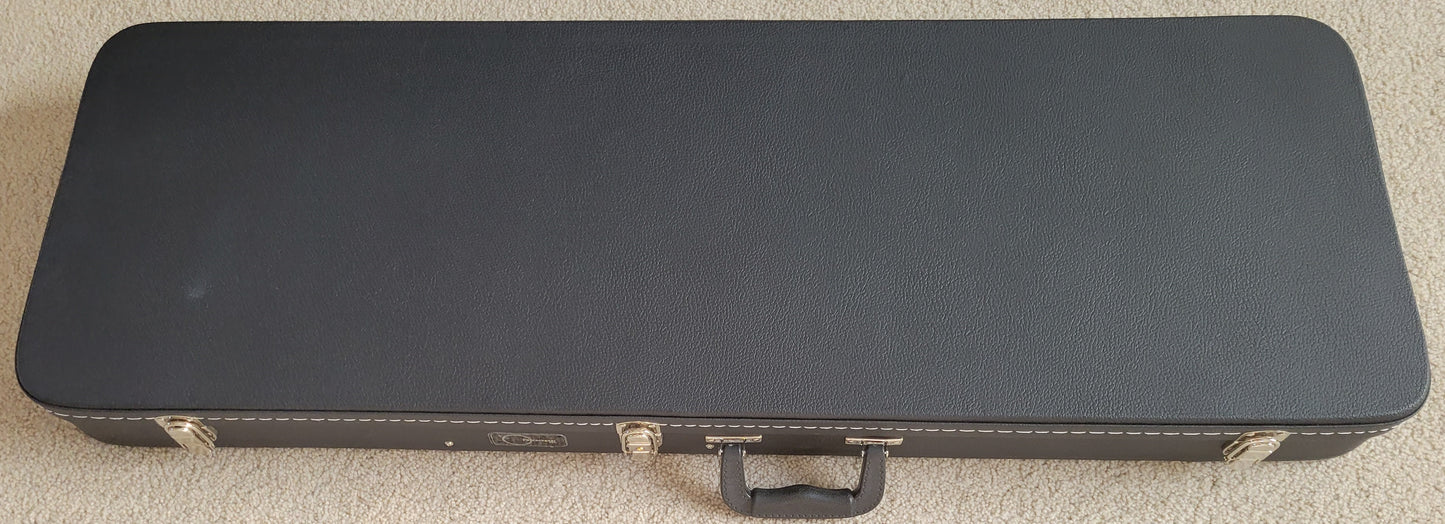 B.C. Rich Shredzilla Extreme Exotic Electric Guitar, Left Handed, Spalted Maple, New Hard Shell Case