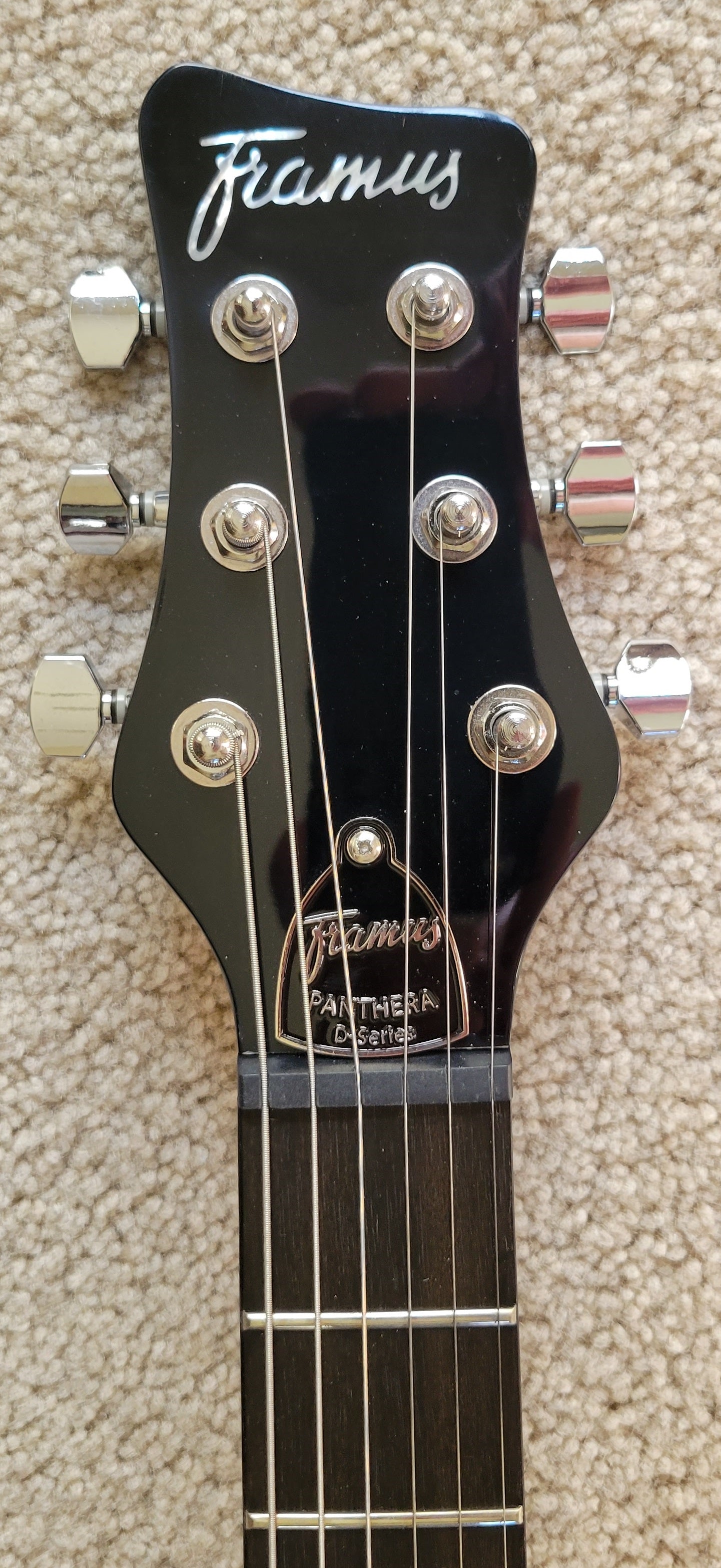Framus D Series Panthera Supreme Electric Guitar, Burgundy Blackburst, Seymour Duncan, New Gig Bag