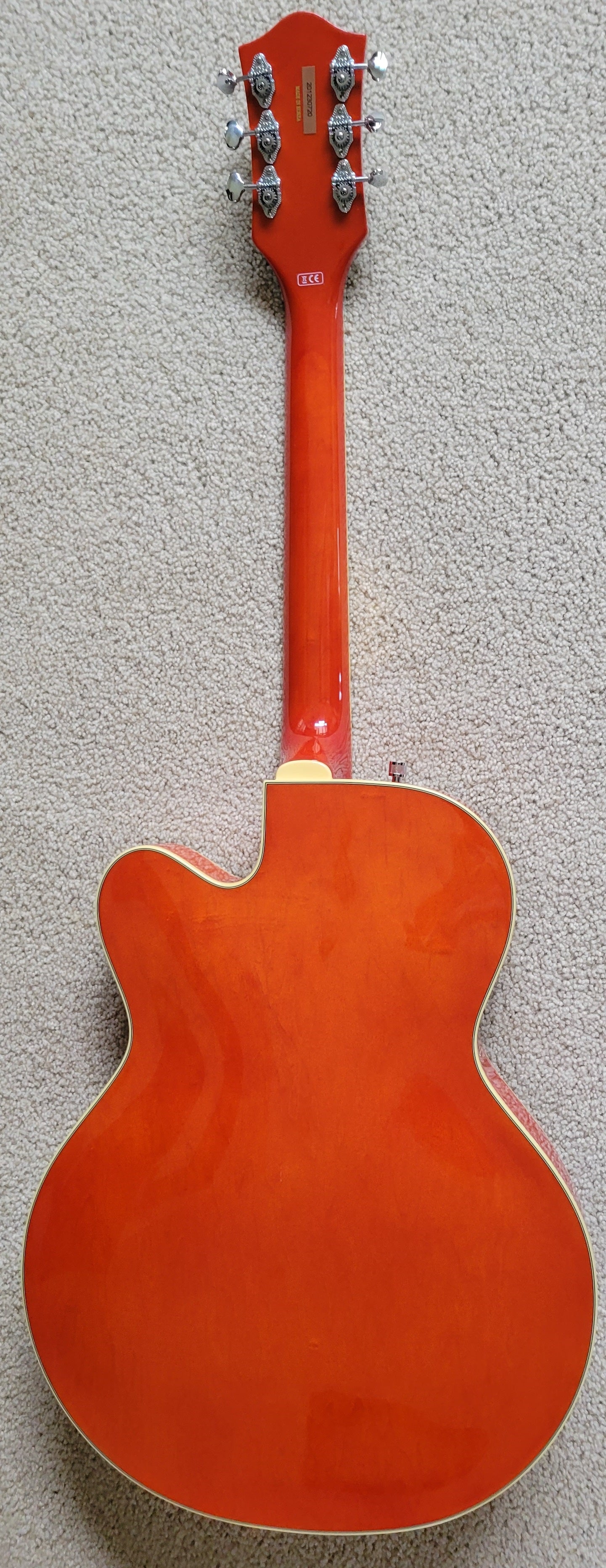 Gretsch G5420T Electromatic Hollow Body Electric Guitar, Bigsby, Orange Stain