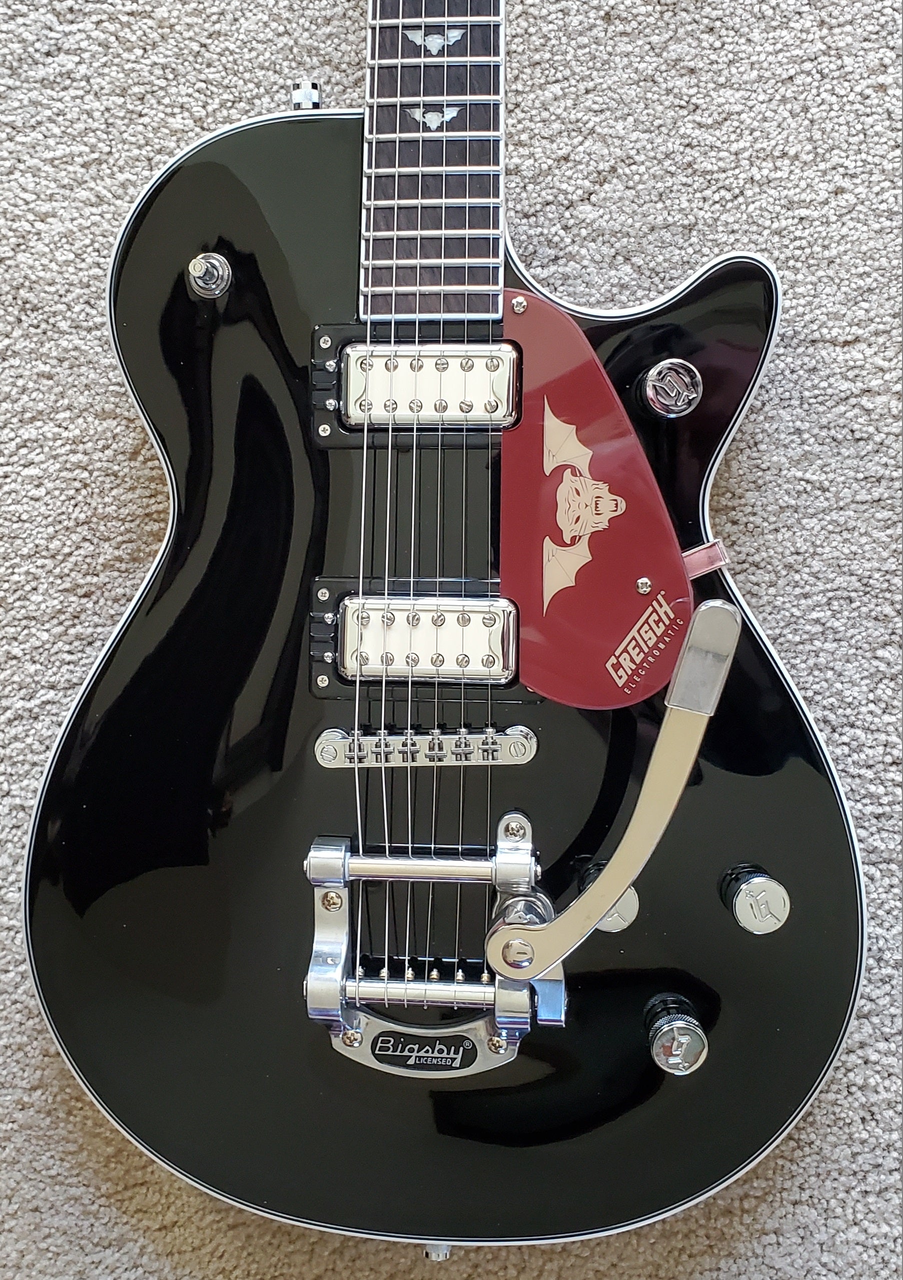 Gretsch g5230t nick 13 deals signature electromatic tiger jet