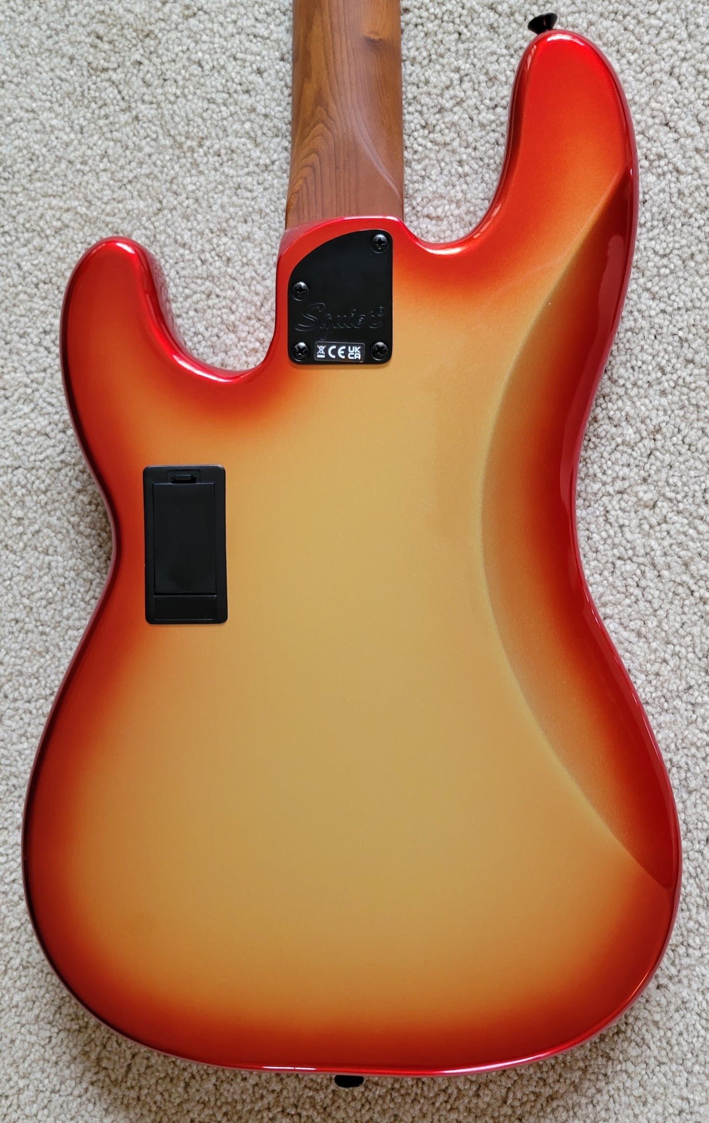 Fender Squier Contemporary Active Precision Bass Guitar PH, Roasted Maple Neck