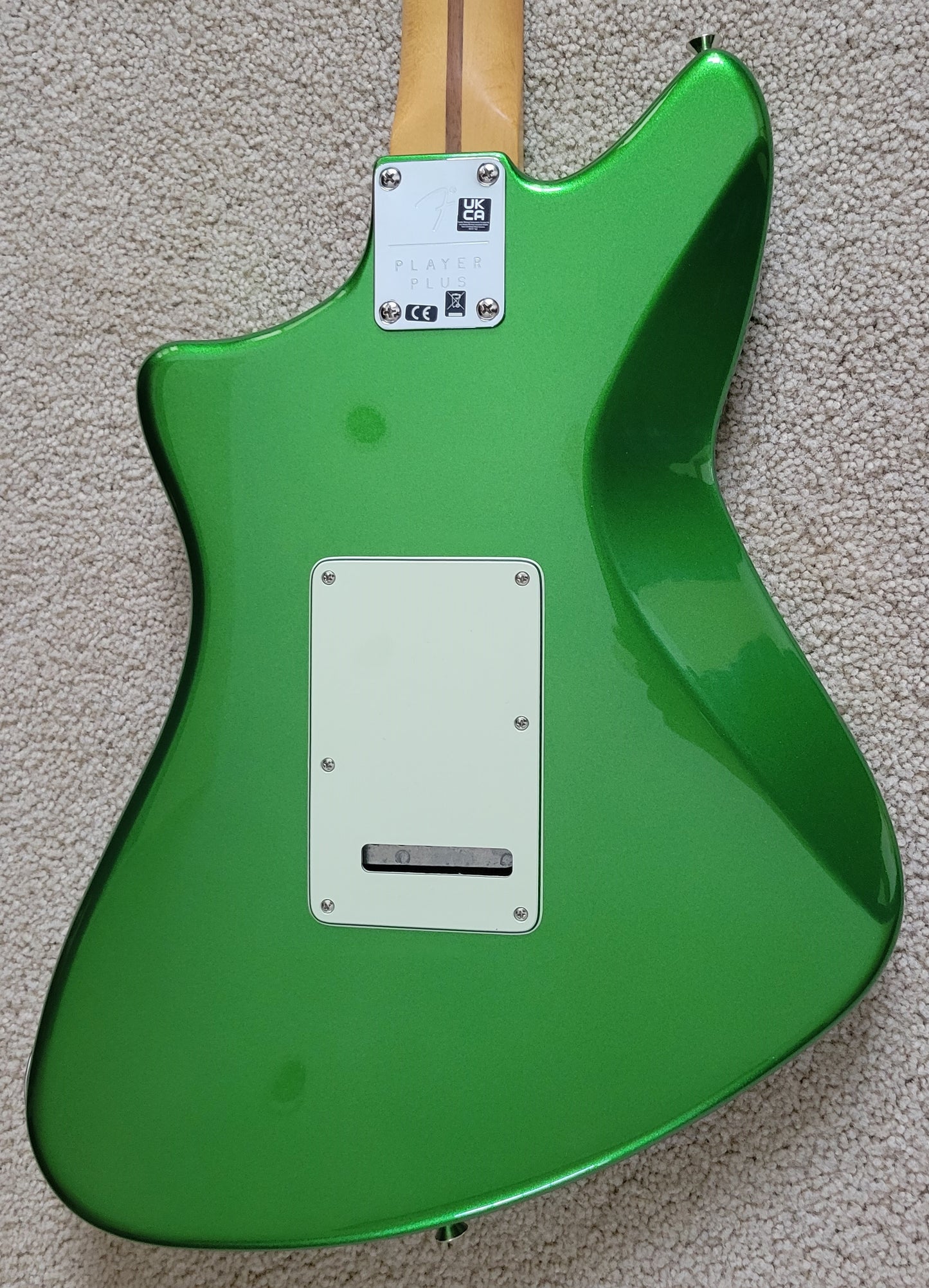 Fender Player Plus Meteora HH Electric Guitar, Cosmic Jade, New Gig Bag