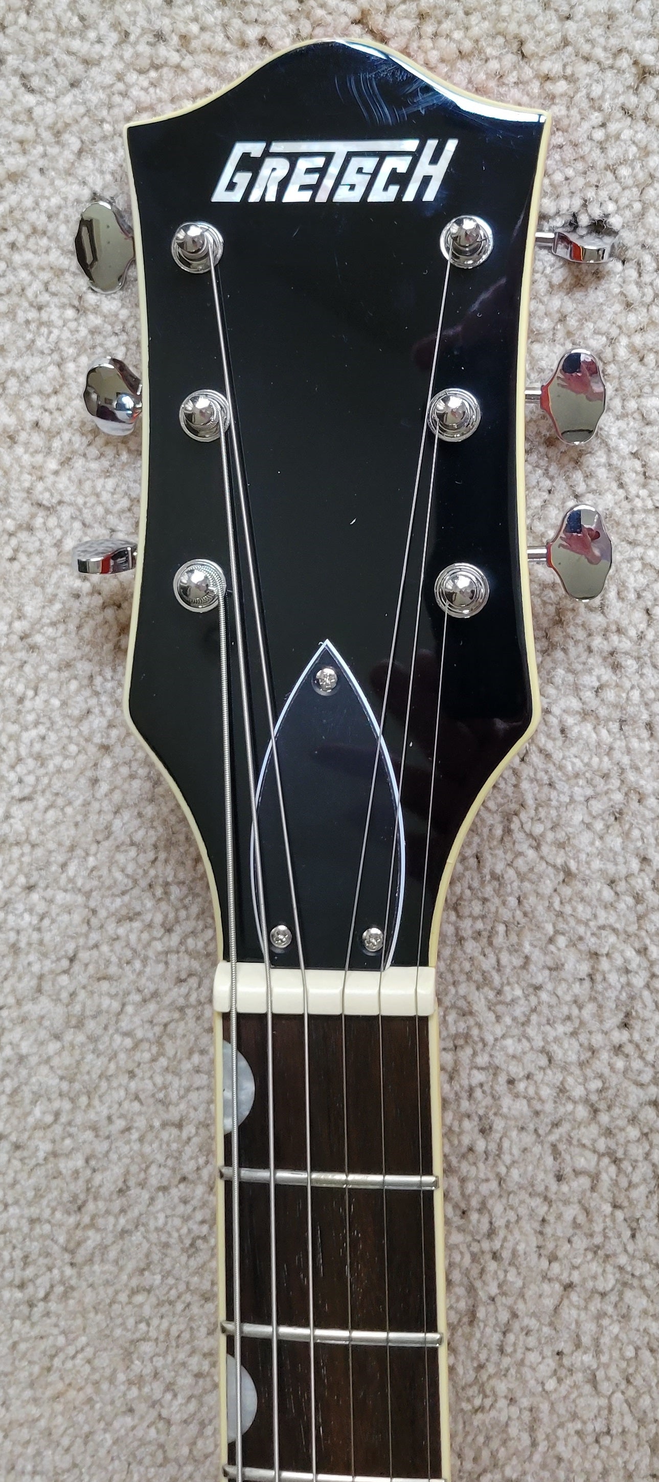 Gretsch G5420T Electromatic Hollow Body Electric Guitar, Bigsby, Orange Stain