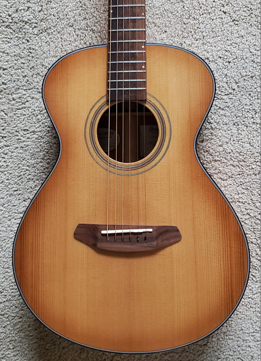 Breedlove Signature Companion Copper E Acoustic Electric Guitar, New Taylor Case