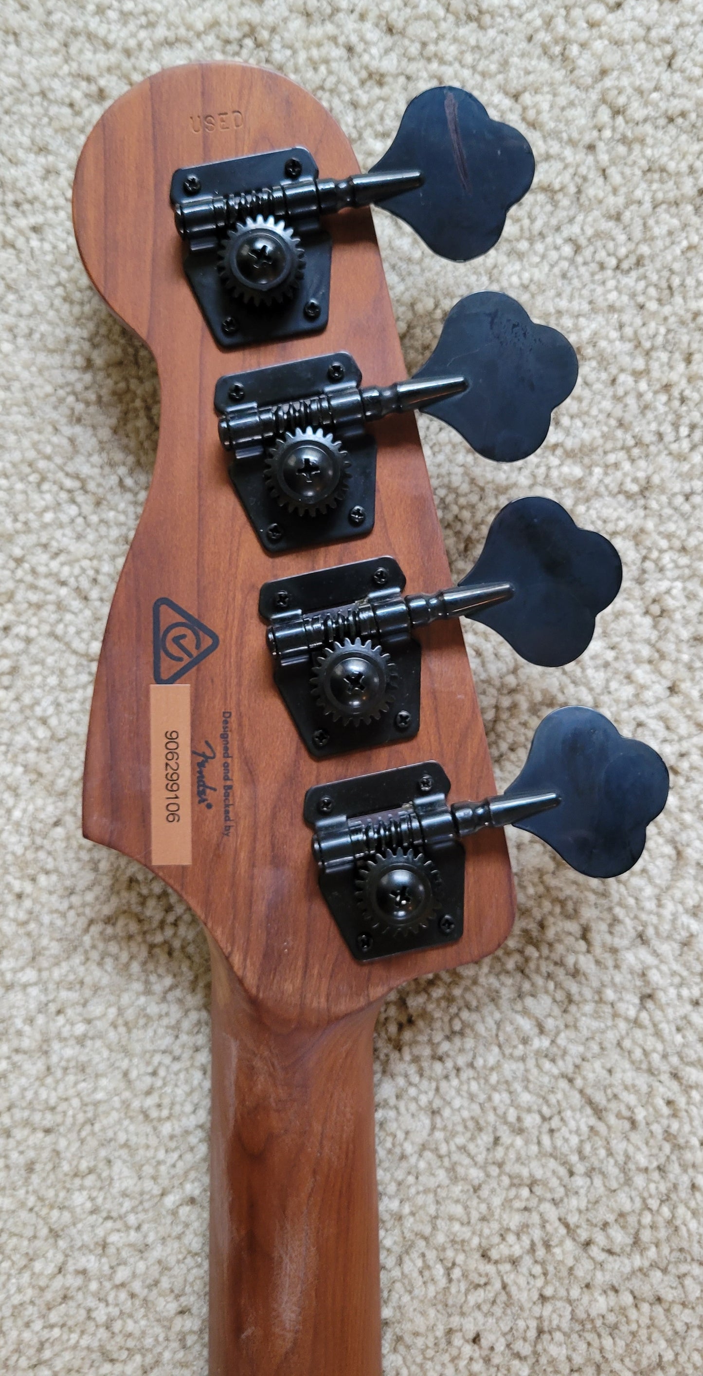 Fender Squier Contemporary Active Precision Bass Guitar PH, Roasted Maple Neck