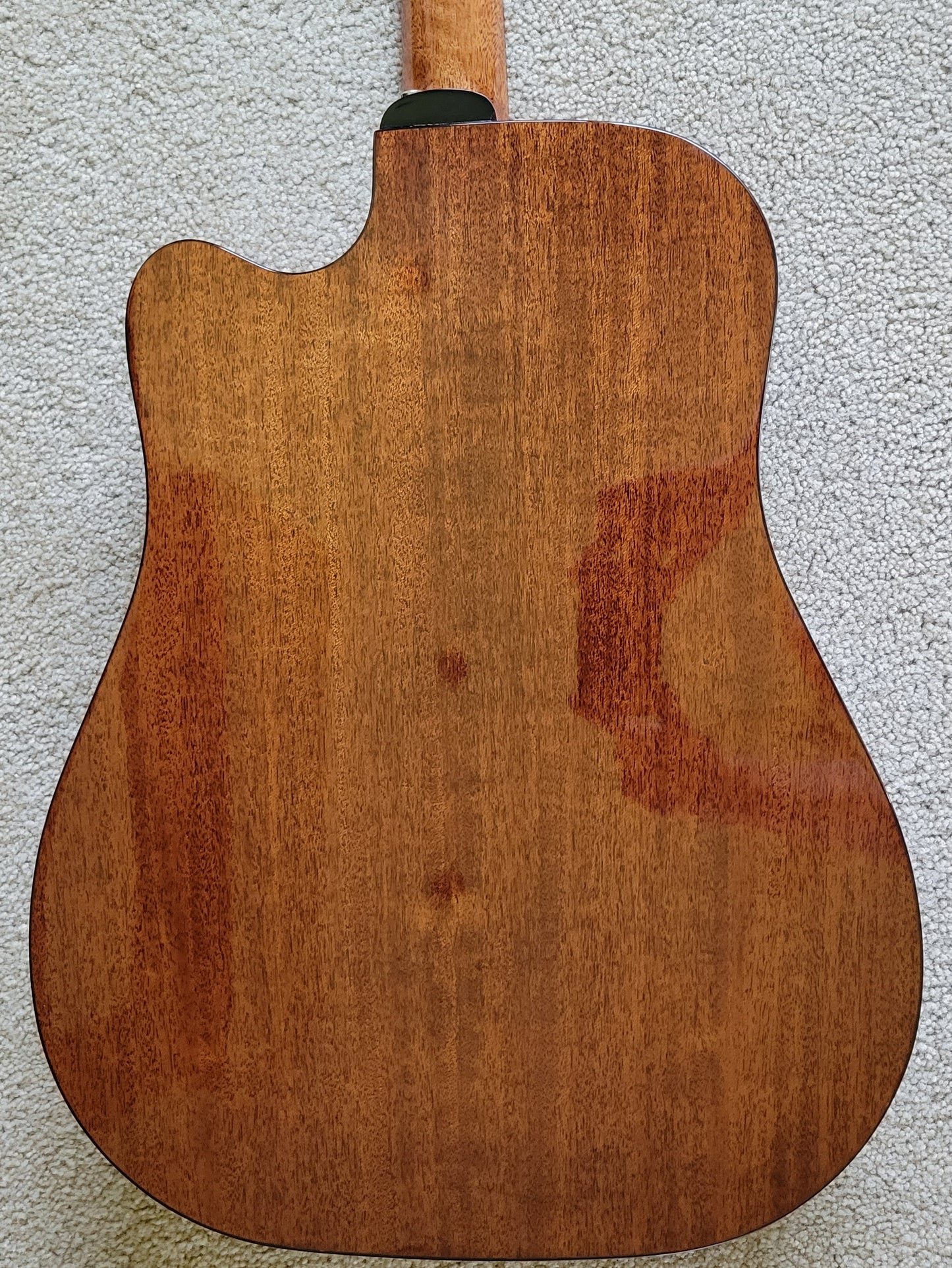 Guild D-120CE Acoustic Electric Guitar, Natural Gloss, Guild Case