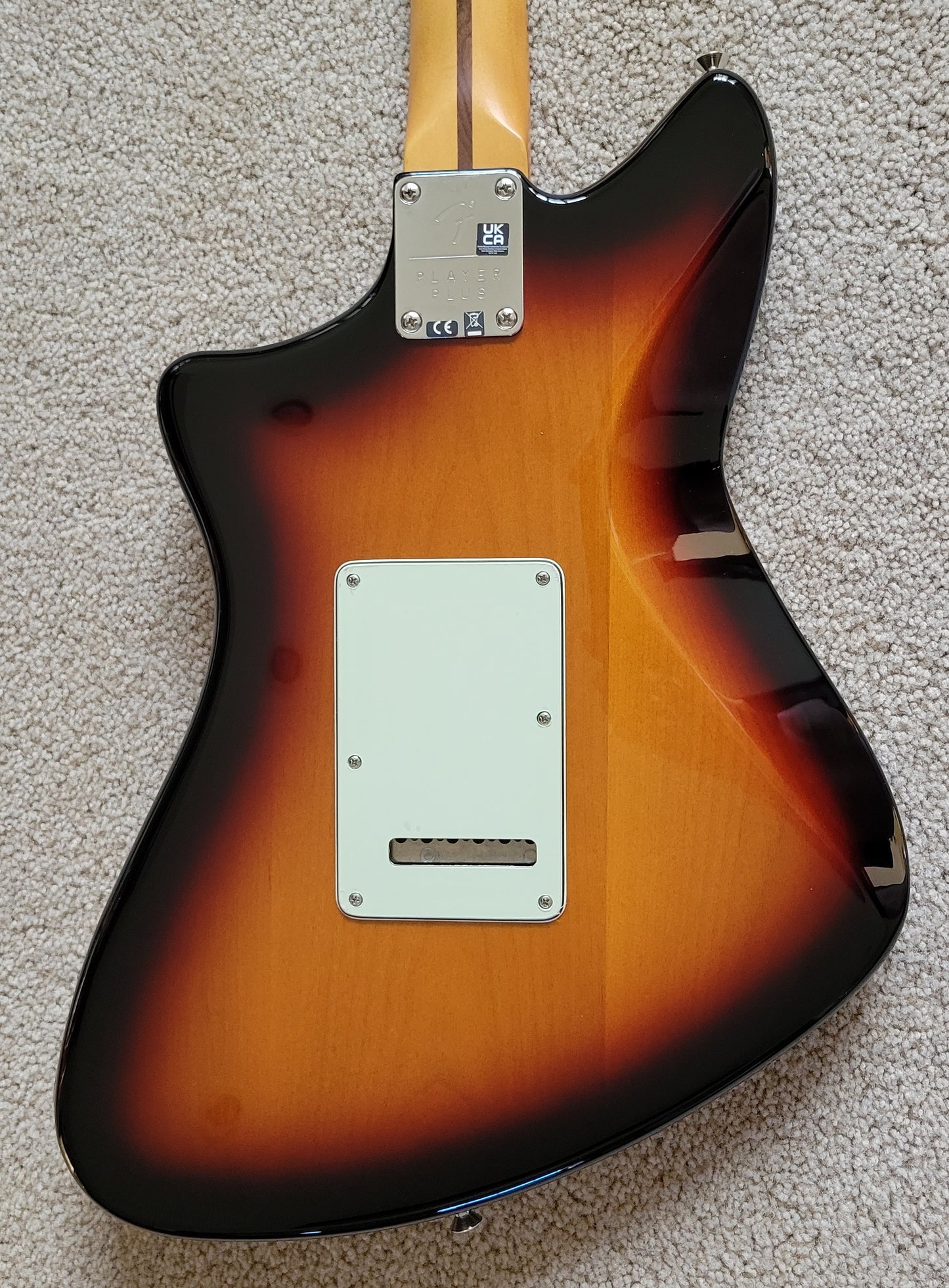 Fender Player Plus Meteora HH Electric Guitar, 3 Color Sunburst, New Gig Bag