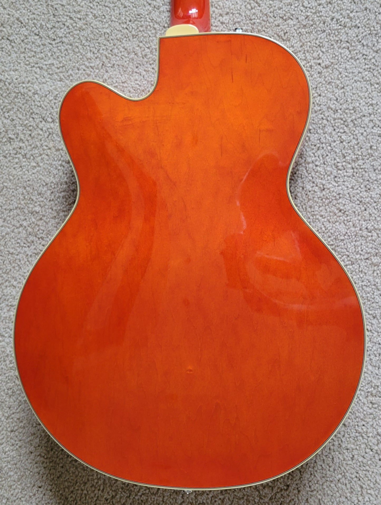 Gretsch G5420T Electromatic Hollow Body Electric Guitar, Bigsby, Orange Stain