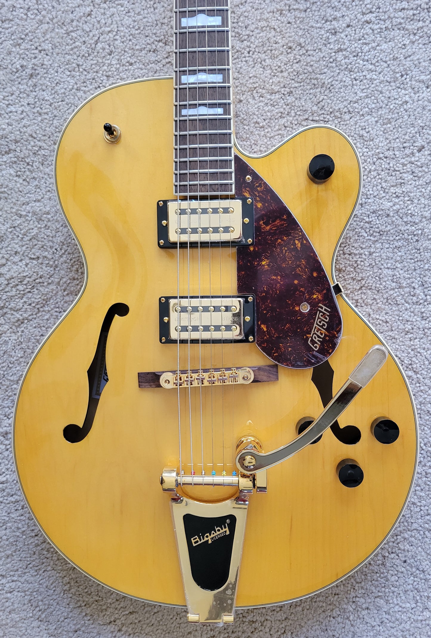 Gretsch G2410TG Streamliner, Hollow Body Single-Cut With Bigsby Guitar, New Hard Shell Case