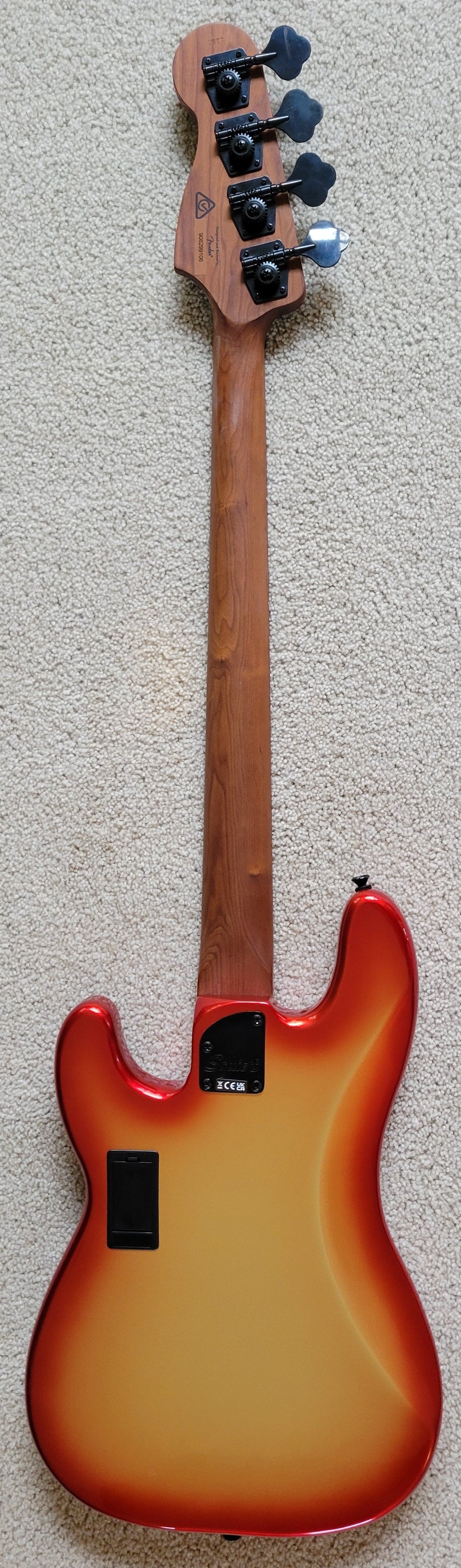 Fender Squier Contemporary Active Precision Bass Guitar PH, Roasted Maple Neck