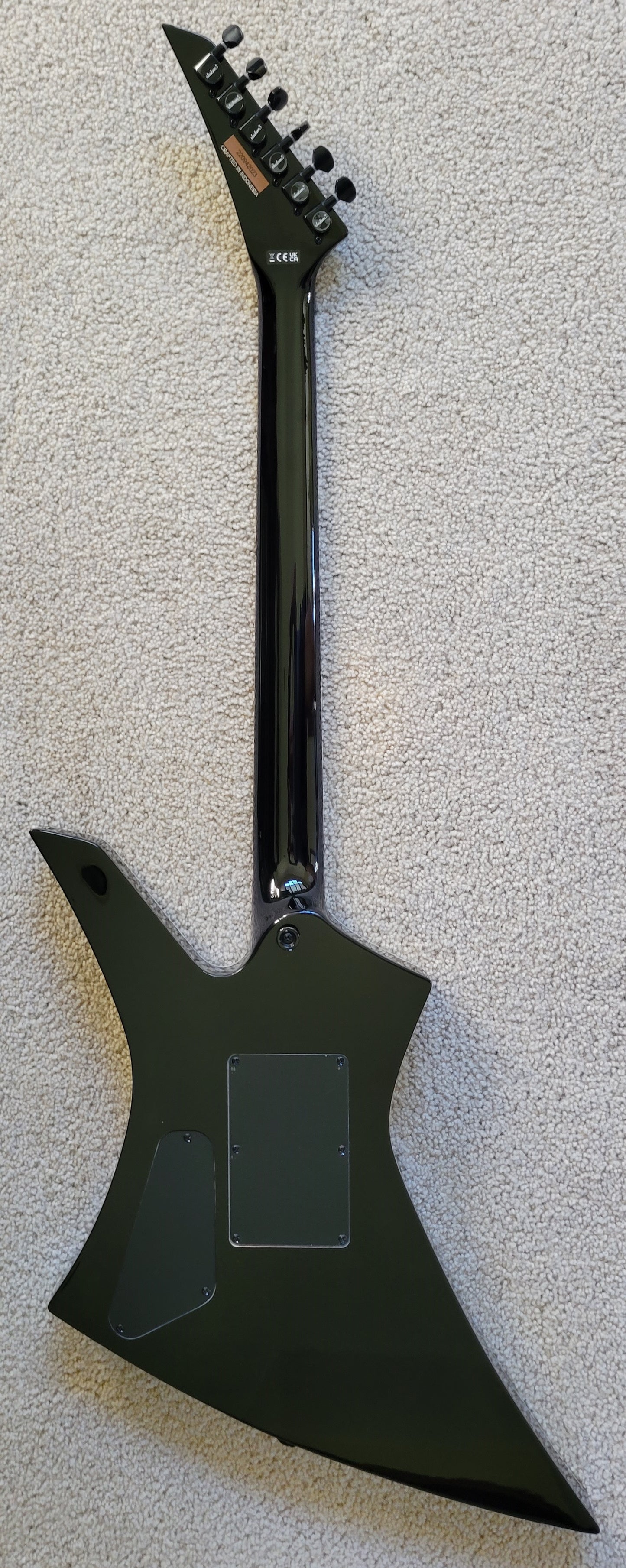 Jackson X Series Kelly KEXQ Electric Guitar, Transparent Green, New Jackson Gig Bag