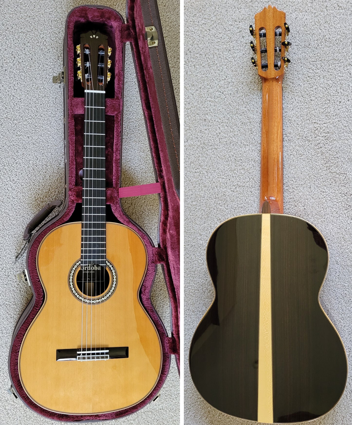 Cordoba C12 CD Cedar Traditional Classical Acoustic Guitar--New Cordoba Humicase