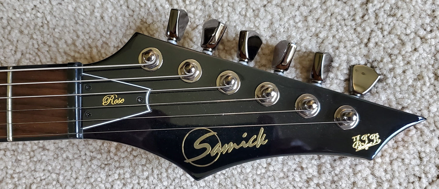 Samick JTR Design RS20 Rose Electric Guitar, New Hard Shell Case