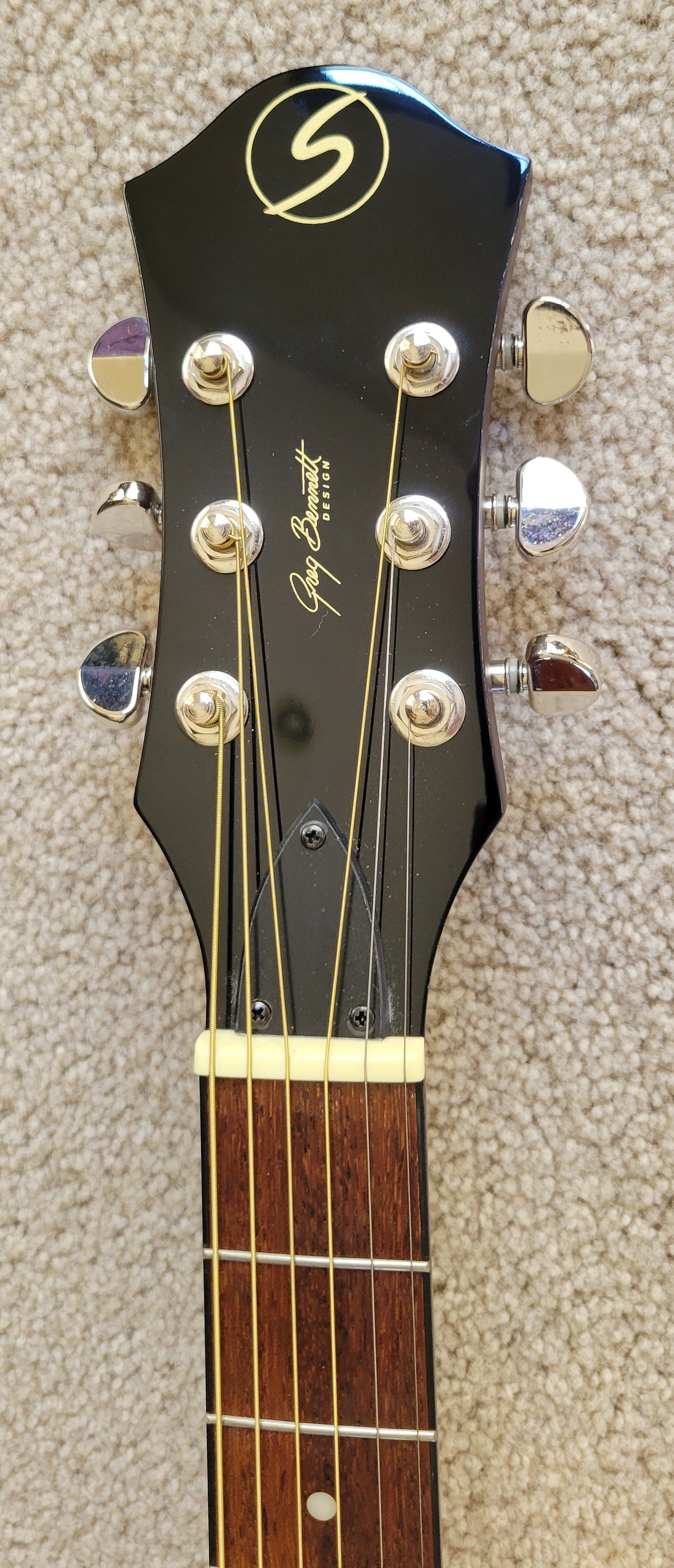 Samick Greg Bennett Design SMS-100/VS Acoustic Guitar, Vintage Sunburst, New Old Stock