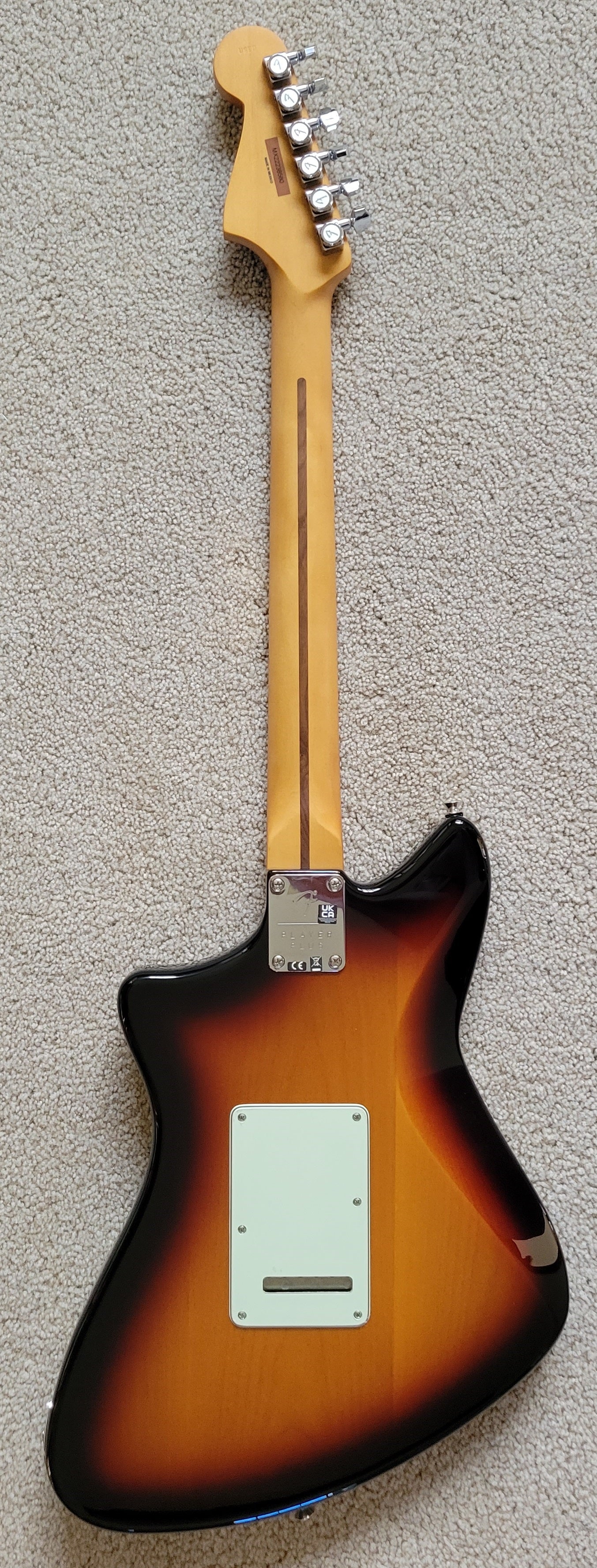 Fender Player Plus Meteora HH Electric Guitar, 3 Color Sunburst, New Gig Bag