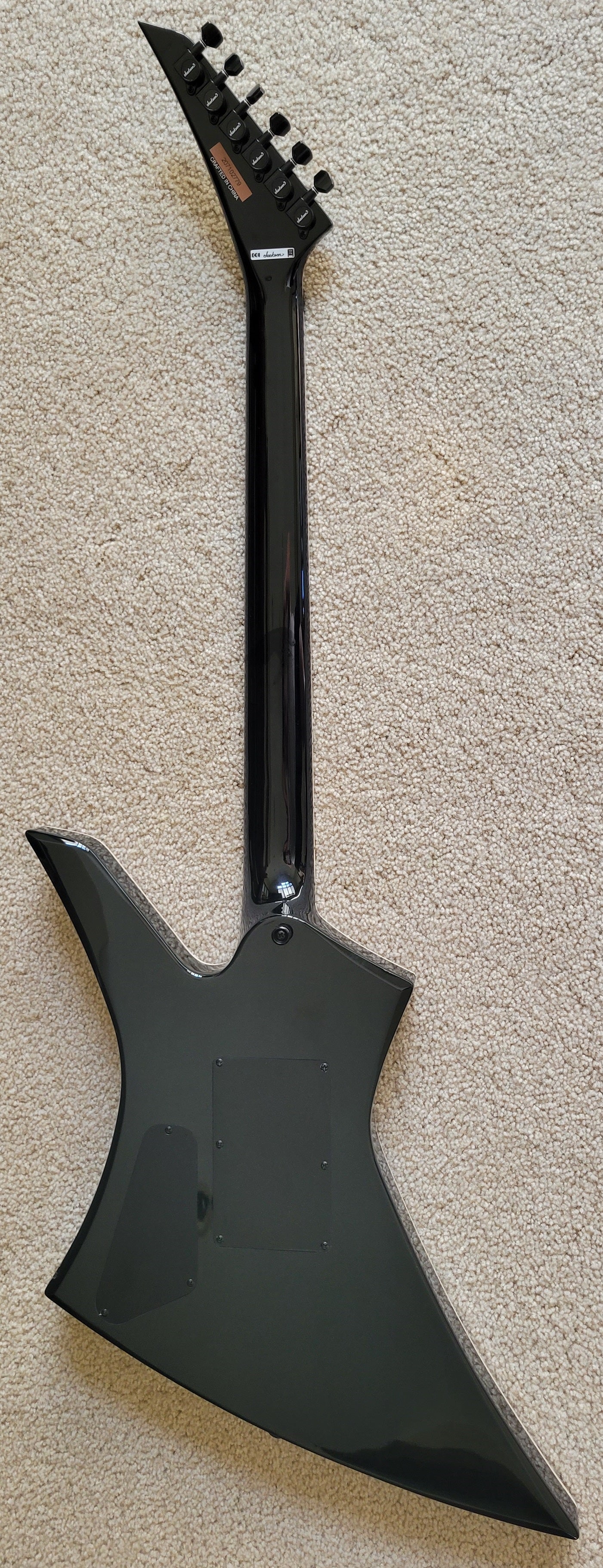 Jackson X Series Kelly KEXS Shattered Mirror Electric Guitar, New Jackson Gig Bag