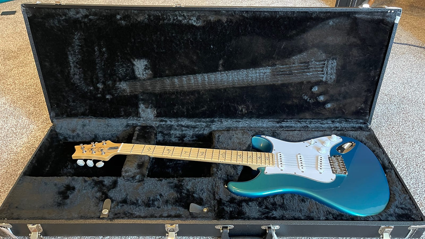 PRS Silver Sky (Core) with PRS Hard Case, Dodgem Blue