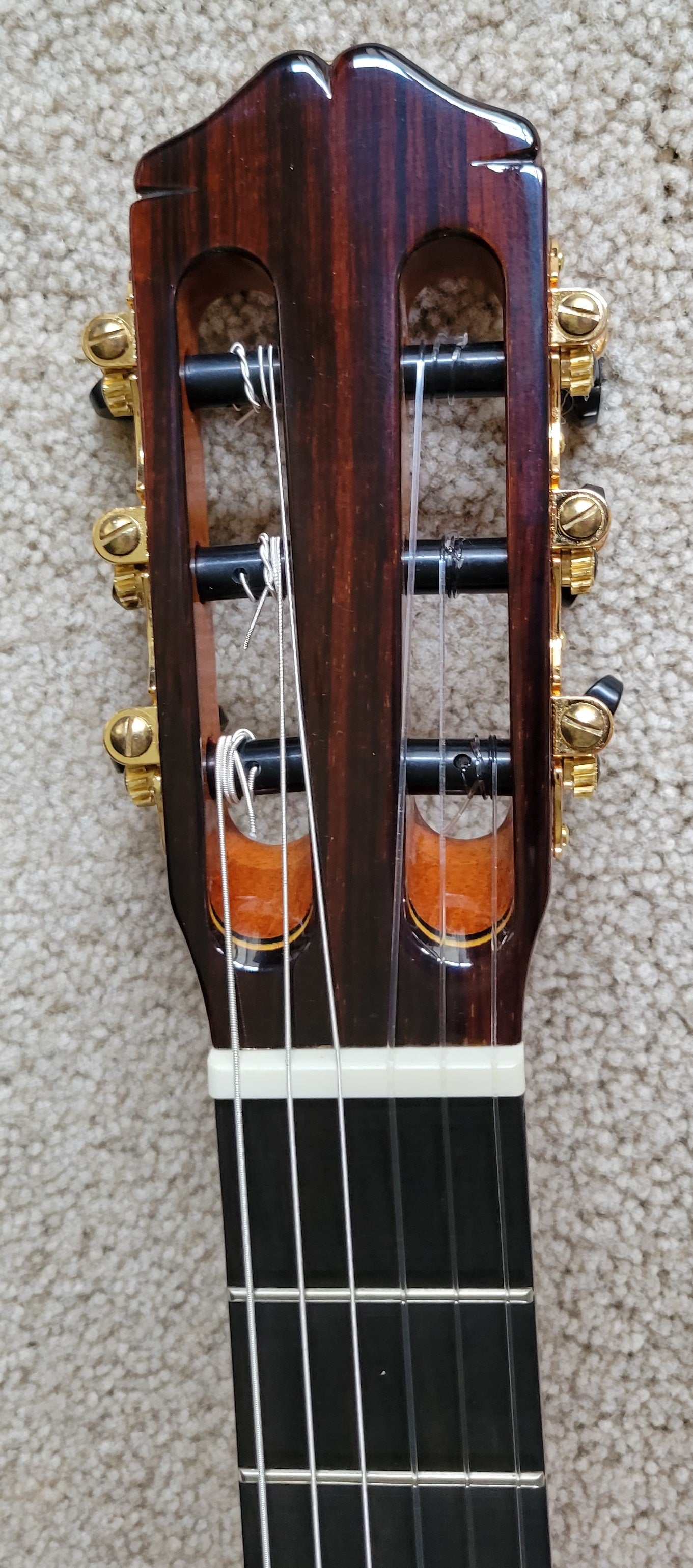 Cordoba 55FCE Thinbody Classical Acoustic Electric Guitar, Honey Amber, New Hard Shell Case