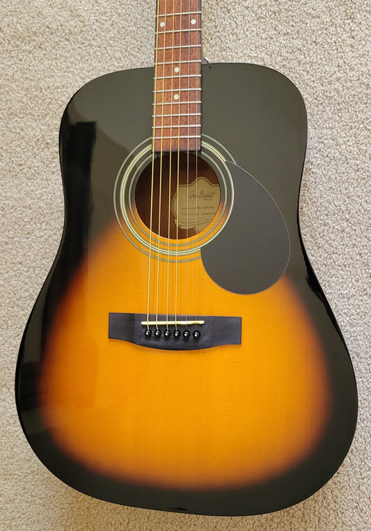 Samick Greg Bennett Design SMS-100/VS Acoustic Guitar, Vintage Sunburst, New Old Stock