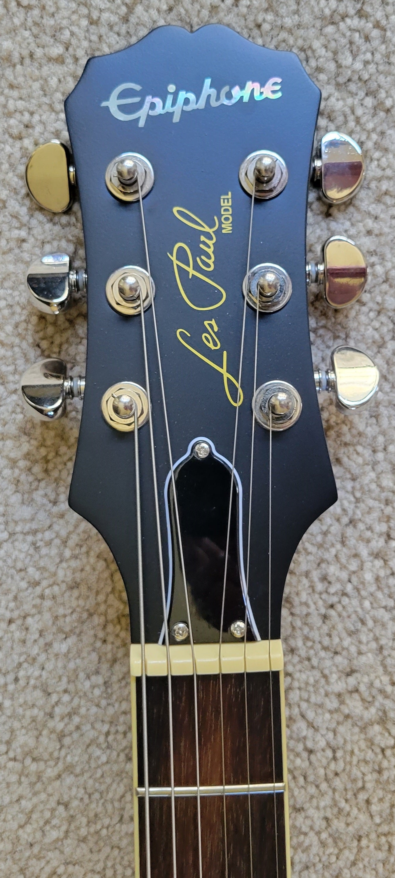 Epiphone Limited Edition Les Paul Traditional PRO-II Electric Guitar, Ebony Finish