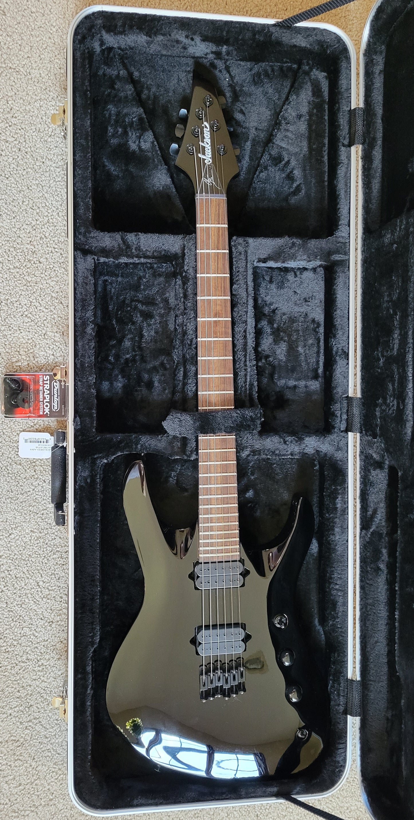 Jackson Pro Series Signature Chris Broderick Soloist HT6 Electric Guitar, New Molded Hard Shell Case