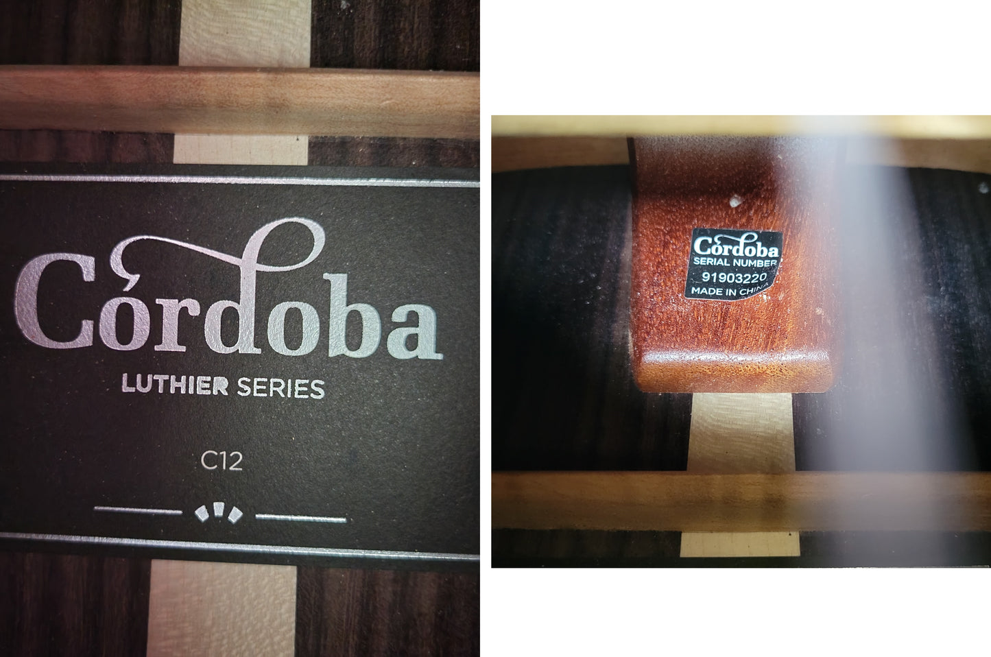 Cordoba C12 CD Cedar Traditional Classical Acoustic Guitar - New Cordoba Humicase