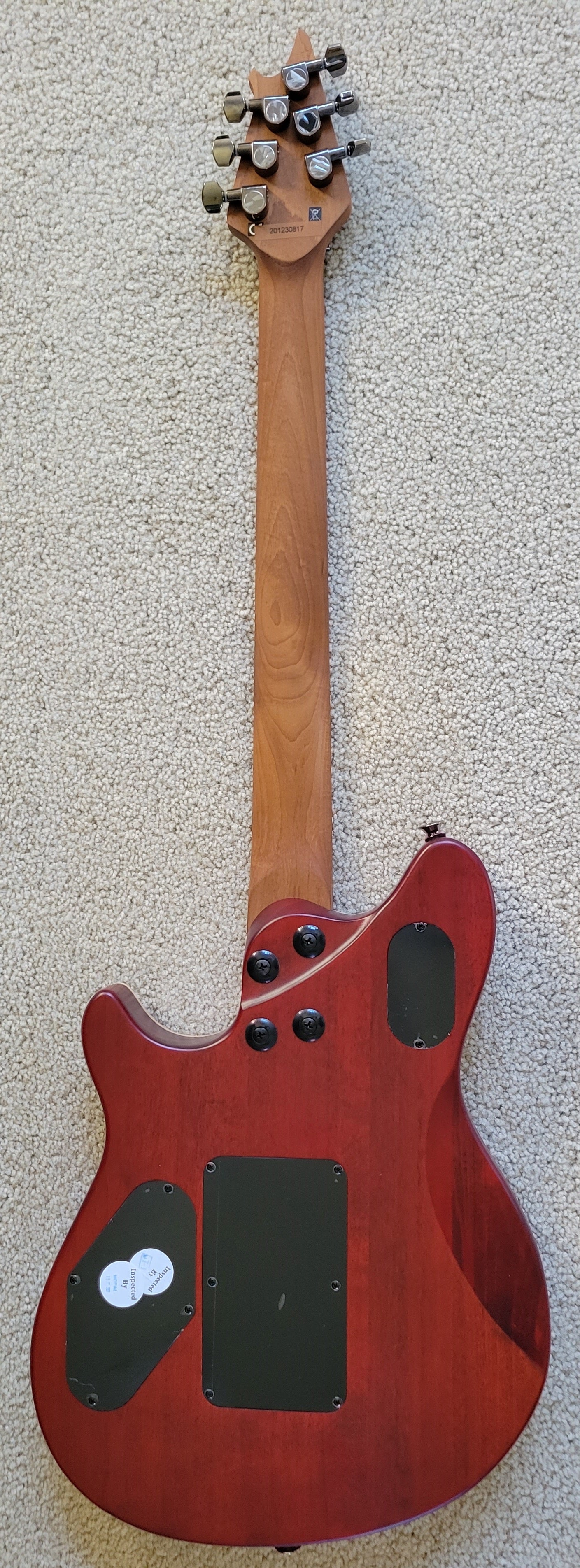 EVH Wolfgang WG Standard Exotic KOA Electric Guitar, New Hard Shell Case