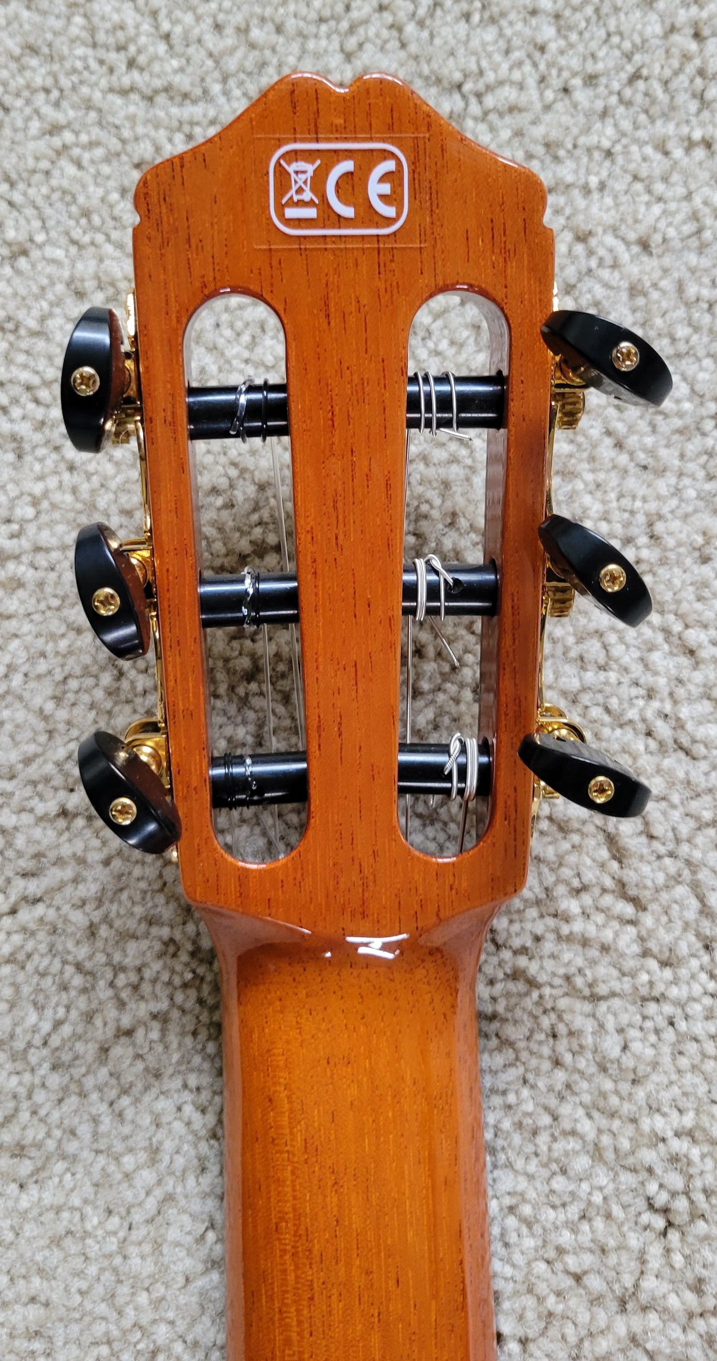 Cordoba 55FCE Thinbody Classical Acoustic Electric Guitar, Honey Amber, New Hard Shell Case
