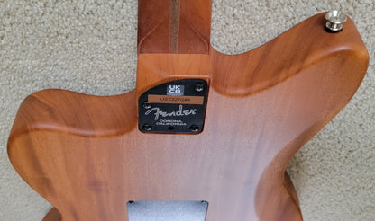 Fender American Acoustasonic Jazzmaster All Mahogany, Bourbon Burst, New Fender Gig Bag