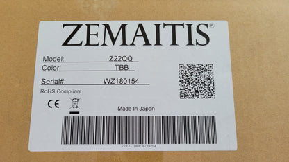 New Zemaitis Z22 Series Z22QQ Quilt Top Electric Guitar, Trans Blue Burst, New Gig Bag