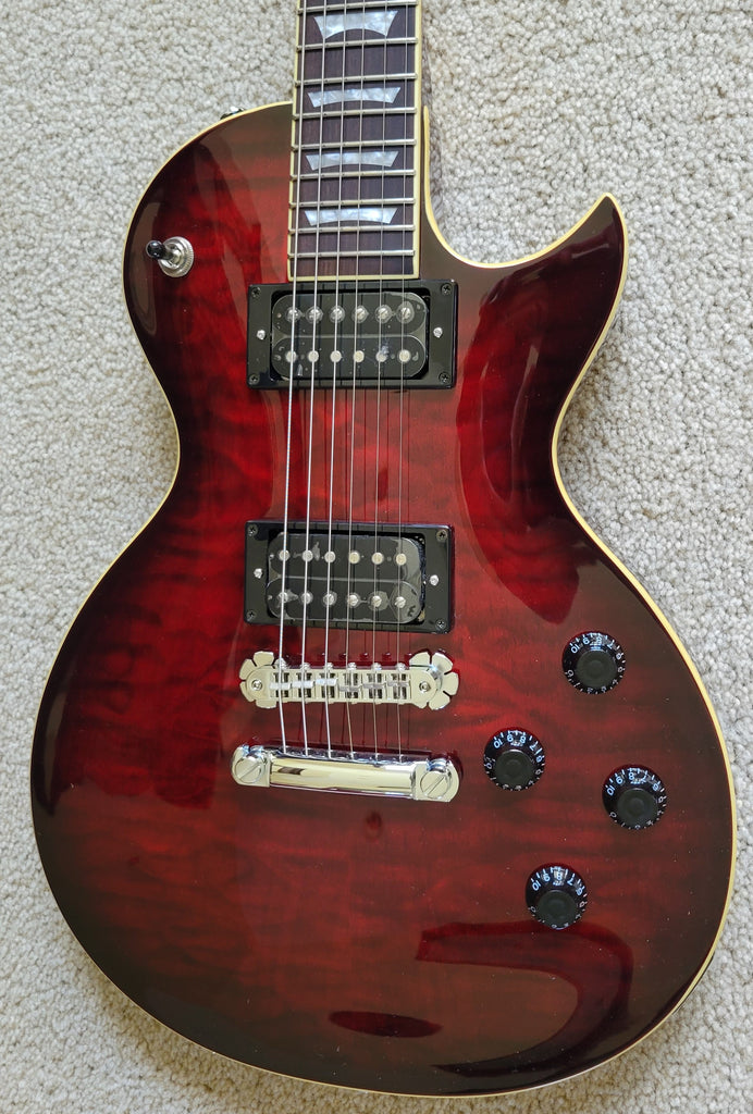 Zemaitis Z22QS キルトメイプル ブラウンサンバースト Zemaitis Z22QS キルトメイプル ブラウンサンバースト