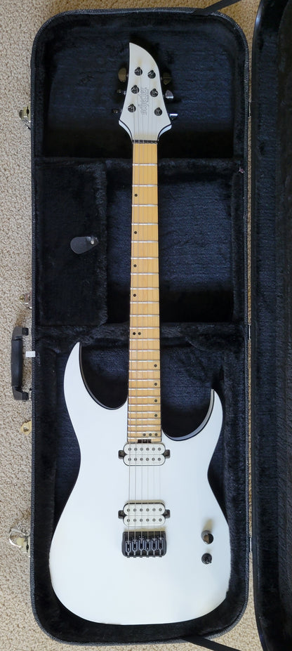 Schecter Keith Merrow KM-6 Mk-III Hybrid Electric Guitar, Snowblind, New Hard Shell Case