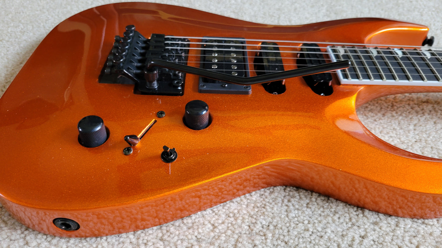 Kramer Original SM-1 Electric Guitar, Orange Crush, New Gig Bag