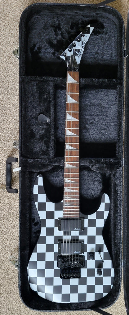 Jackson X Series Soloist SLX DX Electric Guitar, Checkered Past, New Hard Shell Case