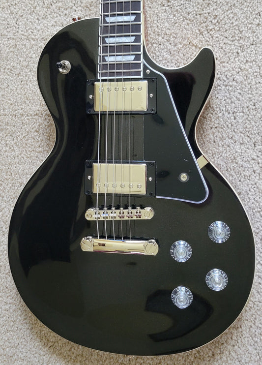 Epiphone Les Paul Modern Electric Guitar, Graphite Black, New Gig Bag
